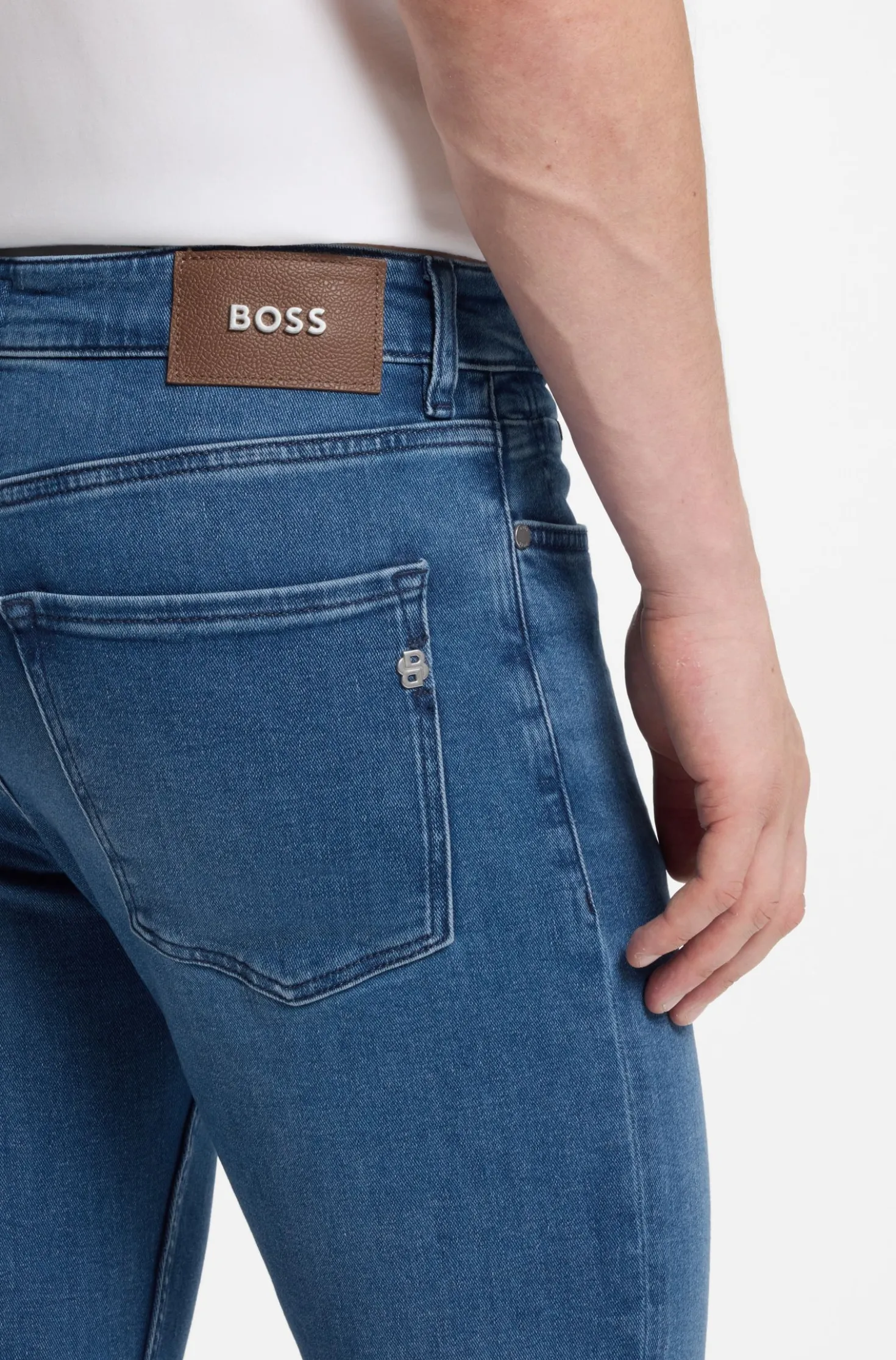 Slim-Fit Jeans aus besonders softem Stretch-Denim