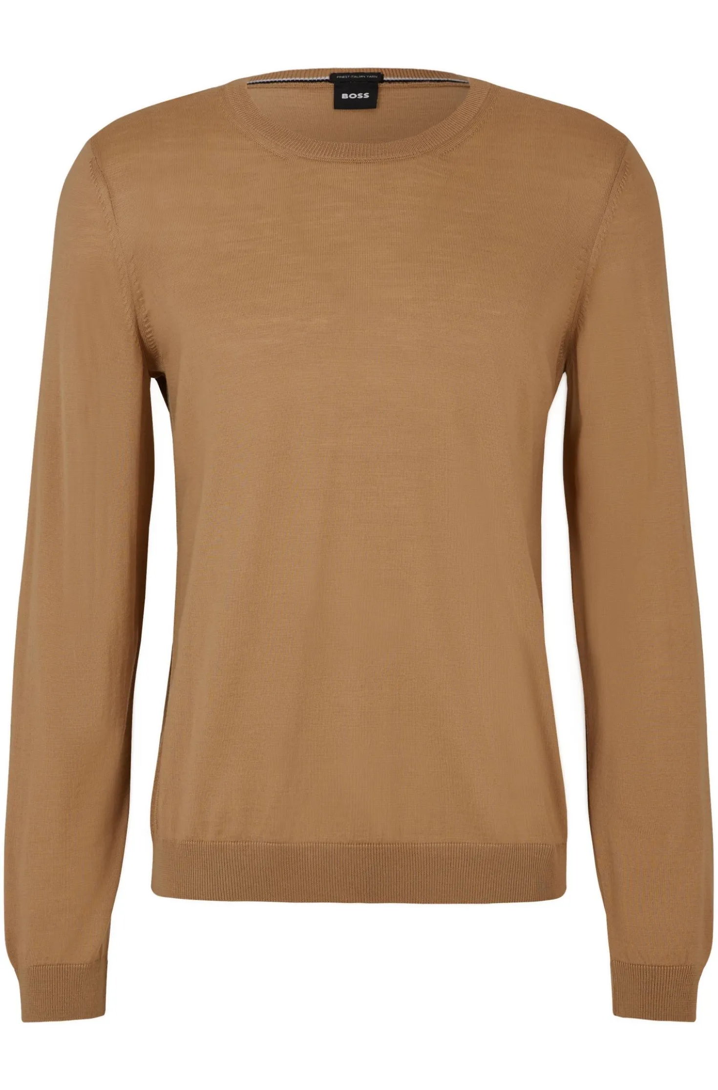 Slim-Fit Pullover aus Merinowolle