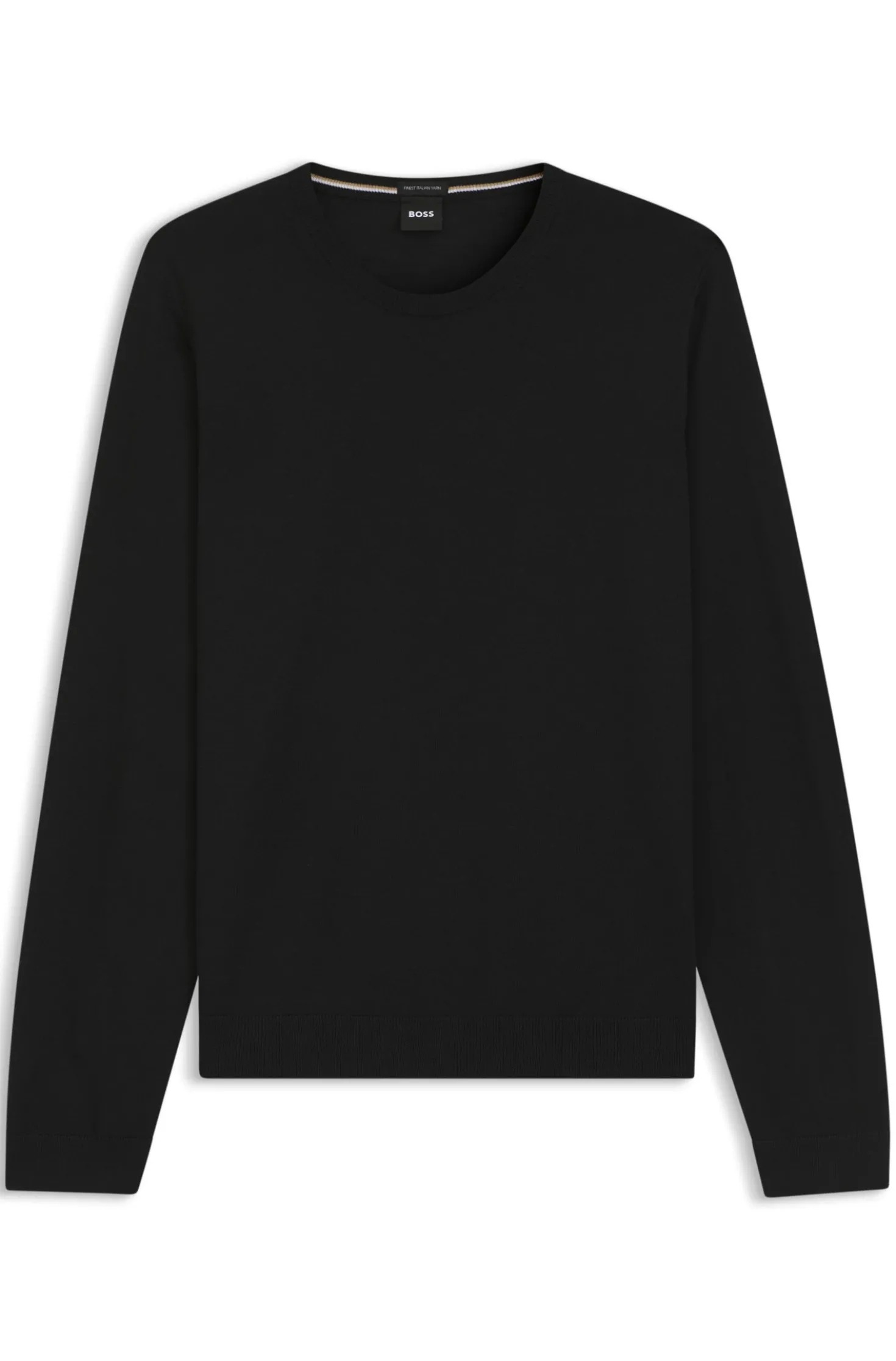 Slim-Fit Pullover aus Merinowolle