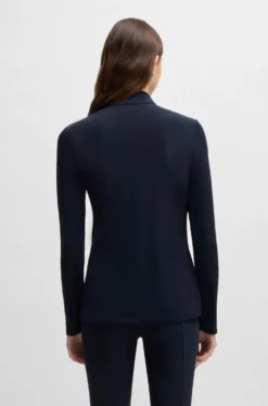 Slim-Fit Reitsport-Trainingsshirt aus Super-Stretch-Gewebe