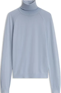 Slim-Fit Rollkragenpullover aus extrafeiner Merinowolle
