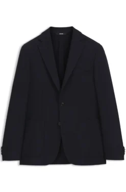 Slim-Fit Sakko aus Schurwolle