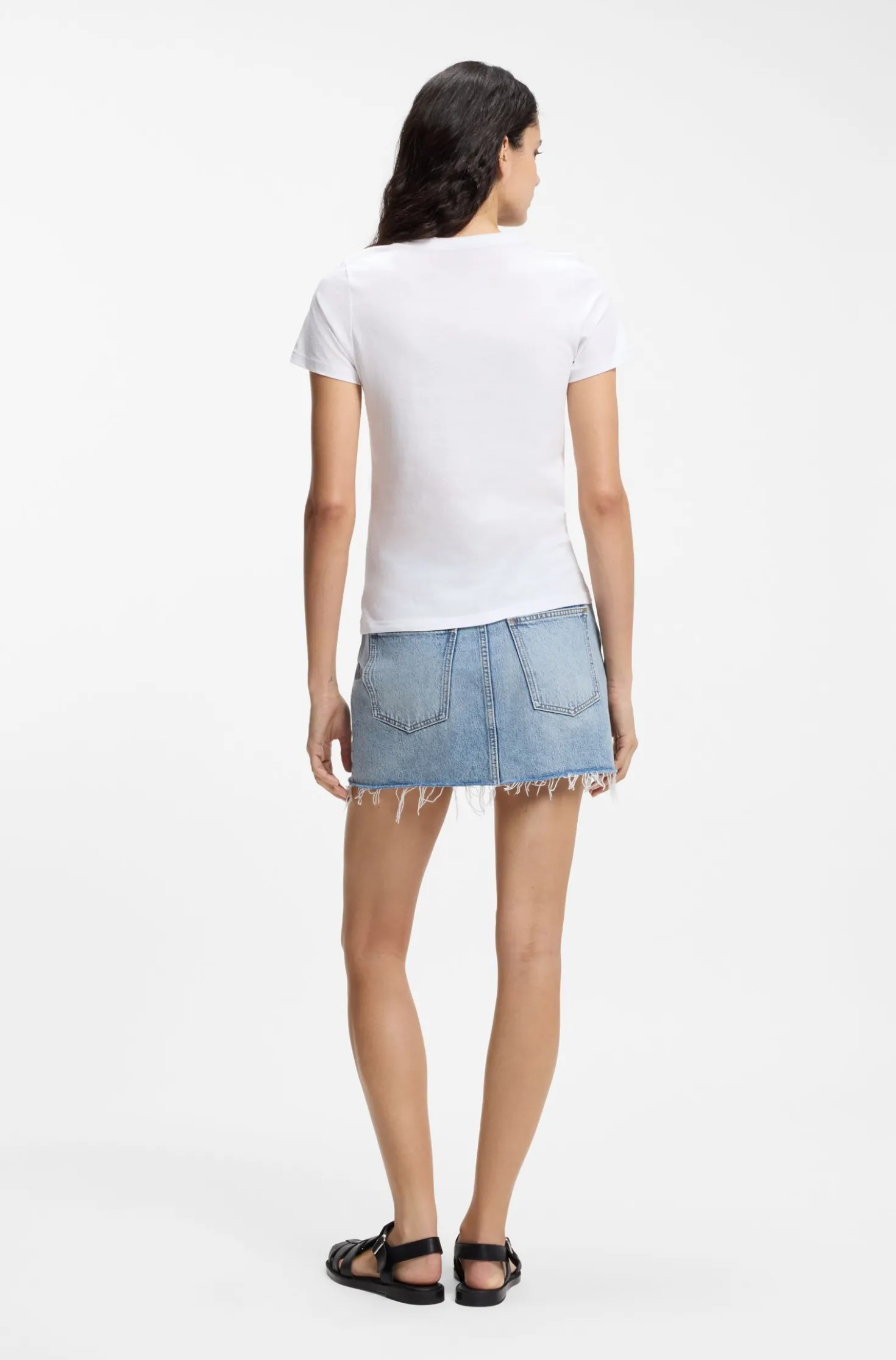 Slim-Fit T-Shirt aus Baumwolle mit Logo-Print