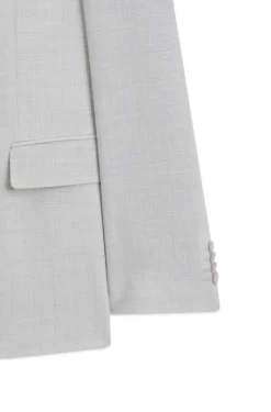 Slim-Fit Zweiteiler aus fein gemustertem Gewebe