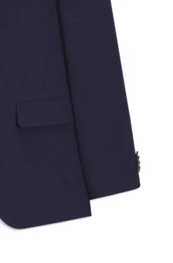 Slim-Fit Zweiteiler aus fein gemustertem Gewebe