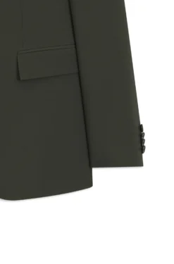 Slim-Fit Zweiteiler aus Stretch-Schurwolle