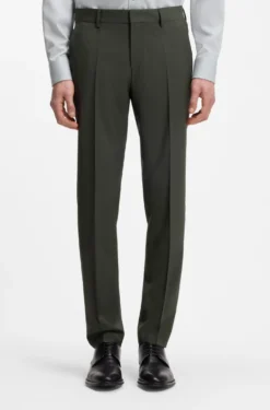 Slim-Fit Zweiteiler aus Stretch-Schurwolle