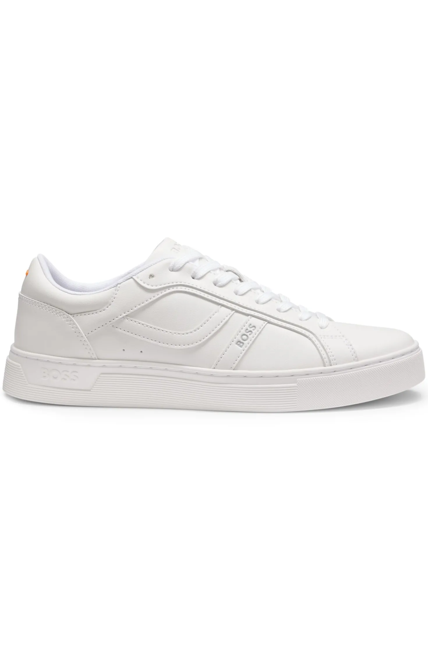Sneakers aus Kunst-Nappaleder mit Logo