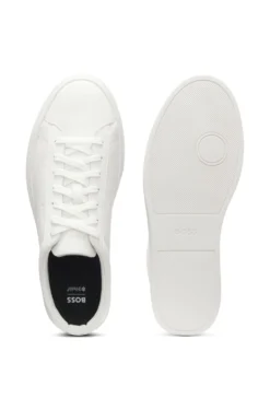 Sneakers aus Leder mit Cupsohle und gesticktem Signature-Streifen