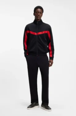 Sneakers aus Nappaleder mit goldfarbenem Logo