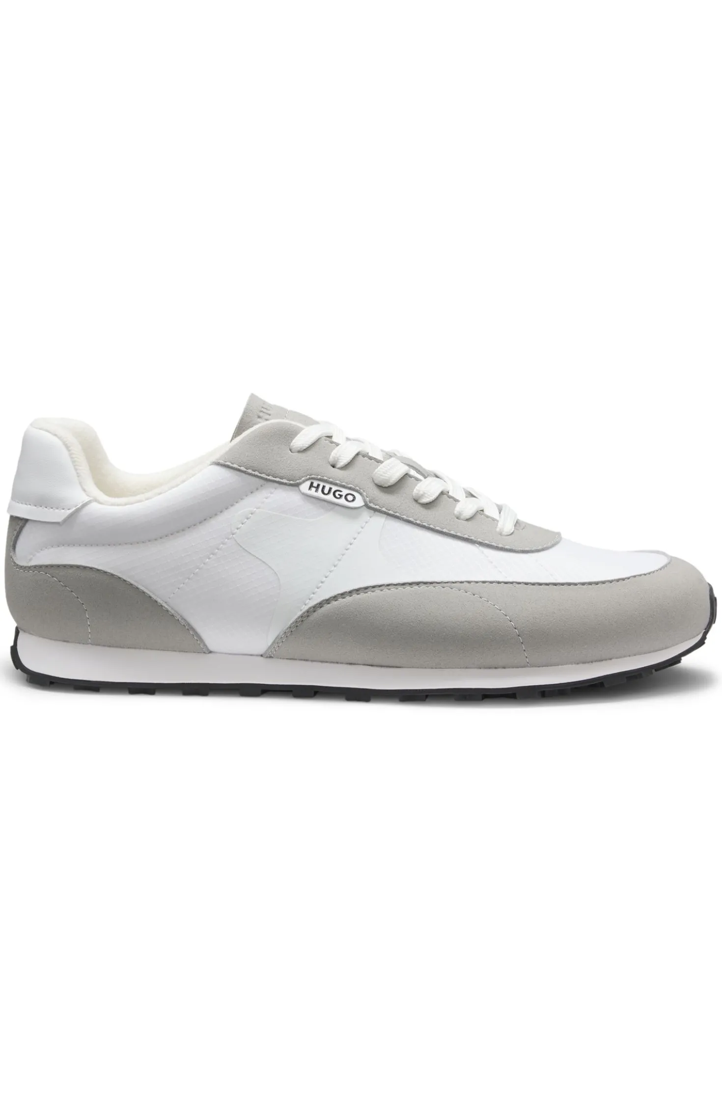 Sneakers aus Ripstop mit Schnürung und EVA-Gummisohle
