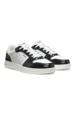 Sneakers im Colour-Block-Design mit Logo-Details