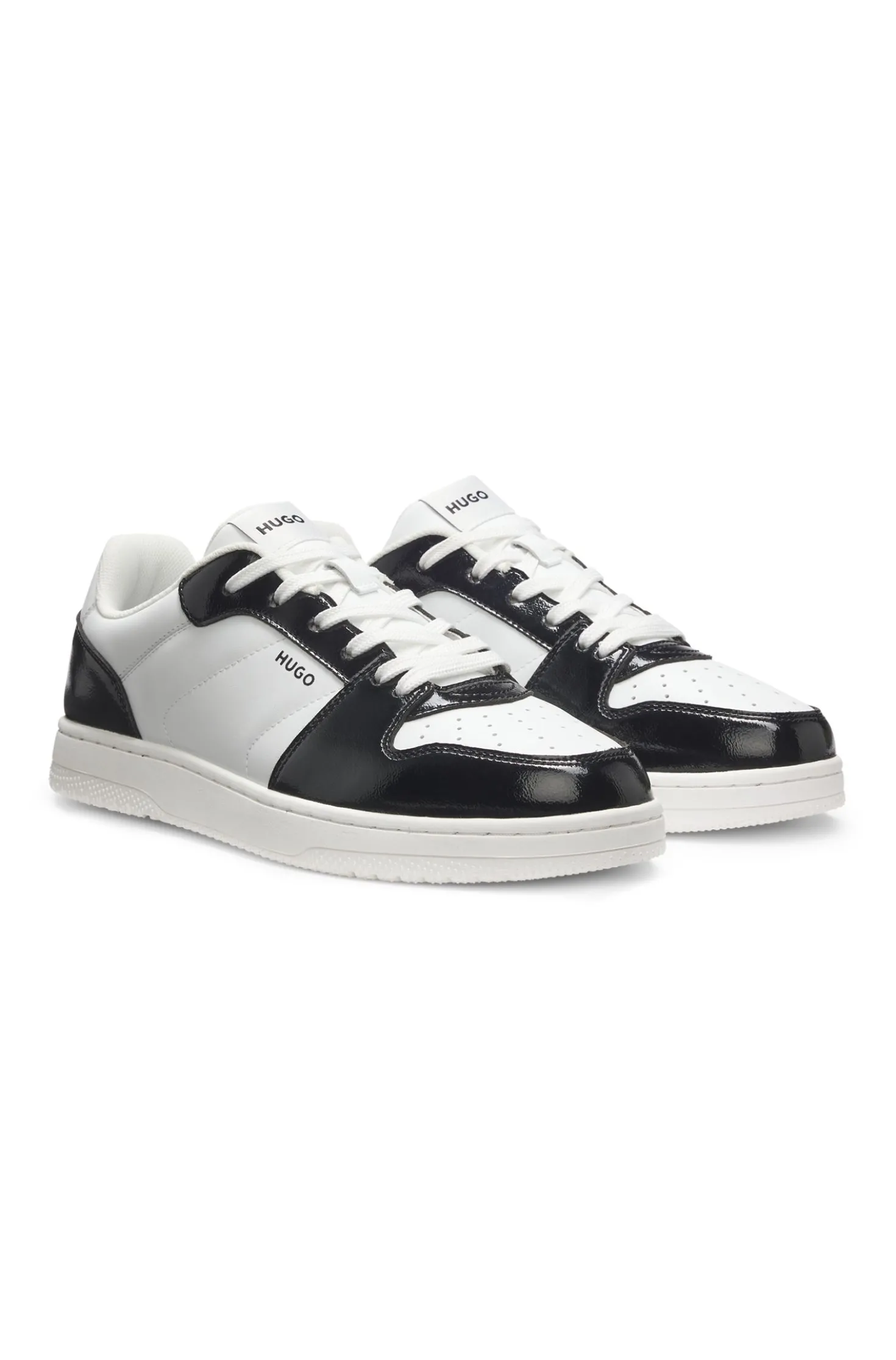 Sneakers im Colour-Block-Design mit Logo-Details