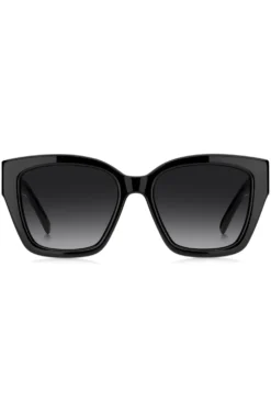 Sonnenbrille aus schwarzem Acetat mit Double-B-Monogramm