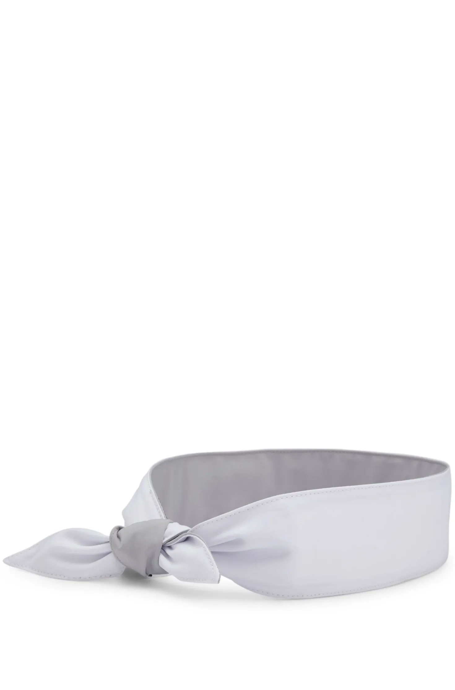 Sport-Stirnband aus Stretch-Twill mit Logo-Print