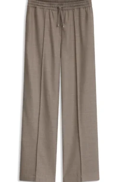 Straight-Fit Hose aus Flanell mit Tunnelzugbund