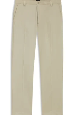 Straight-Fit Hose aus Stretch-Twill