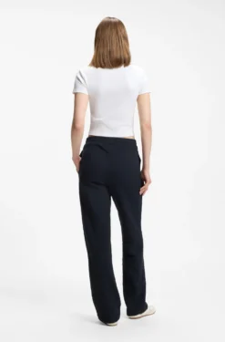 Straight-Fit Jogginghose aus Jacquard mit Rautenmuster