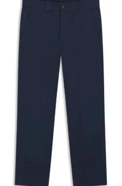 Straight-Fit Twill-Hose aus Baumwoll-Mix