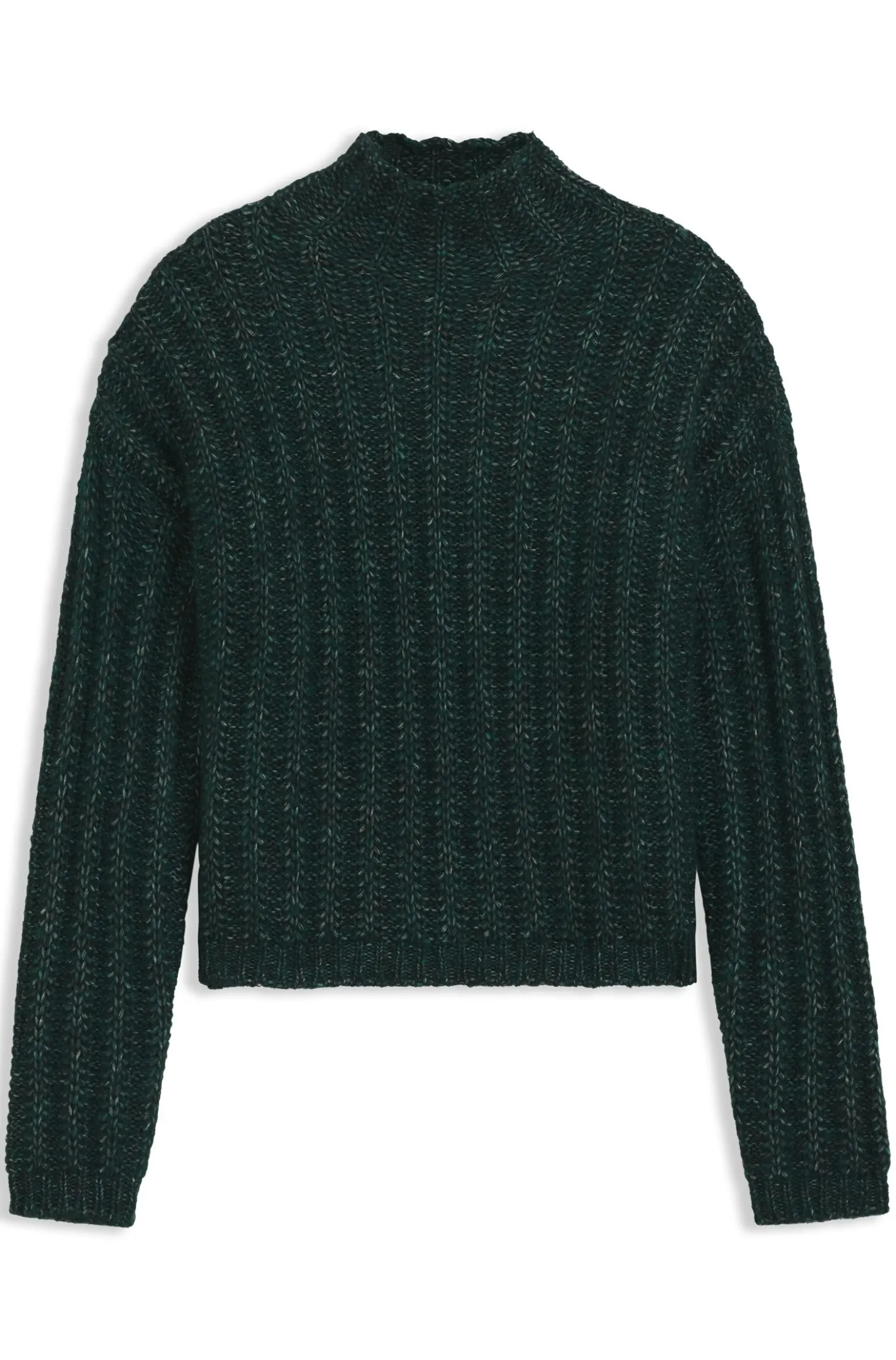 Strickpullover mit Ripp-Struktur