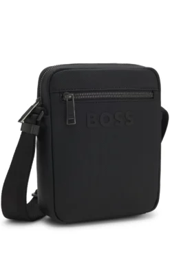 Strukturierte Reporter-Tasche mit tonalem Logo