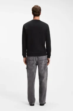 Sweatshirt aus Baumwoll-French-Terry mit markantem Logo-Print