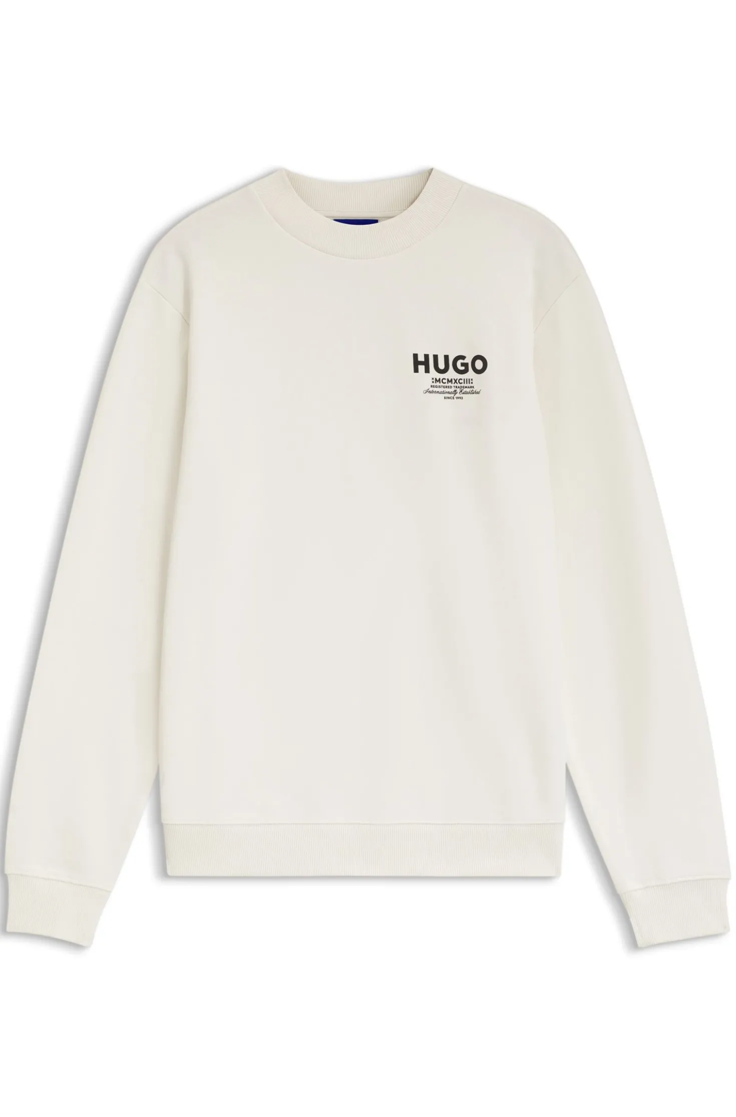 Sweatshirt aus Baumwoll-French-Terry mit markantem Logo-Print