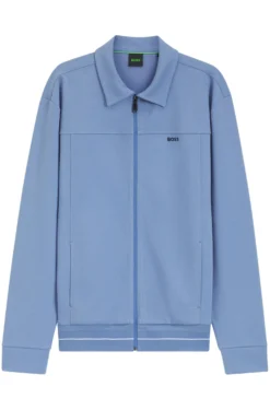 Sweatshirt aus Baumwoll-Mix mit Logo-Stickerei