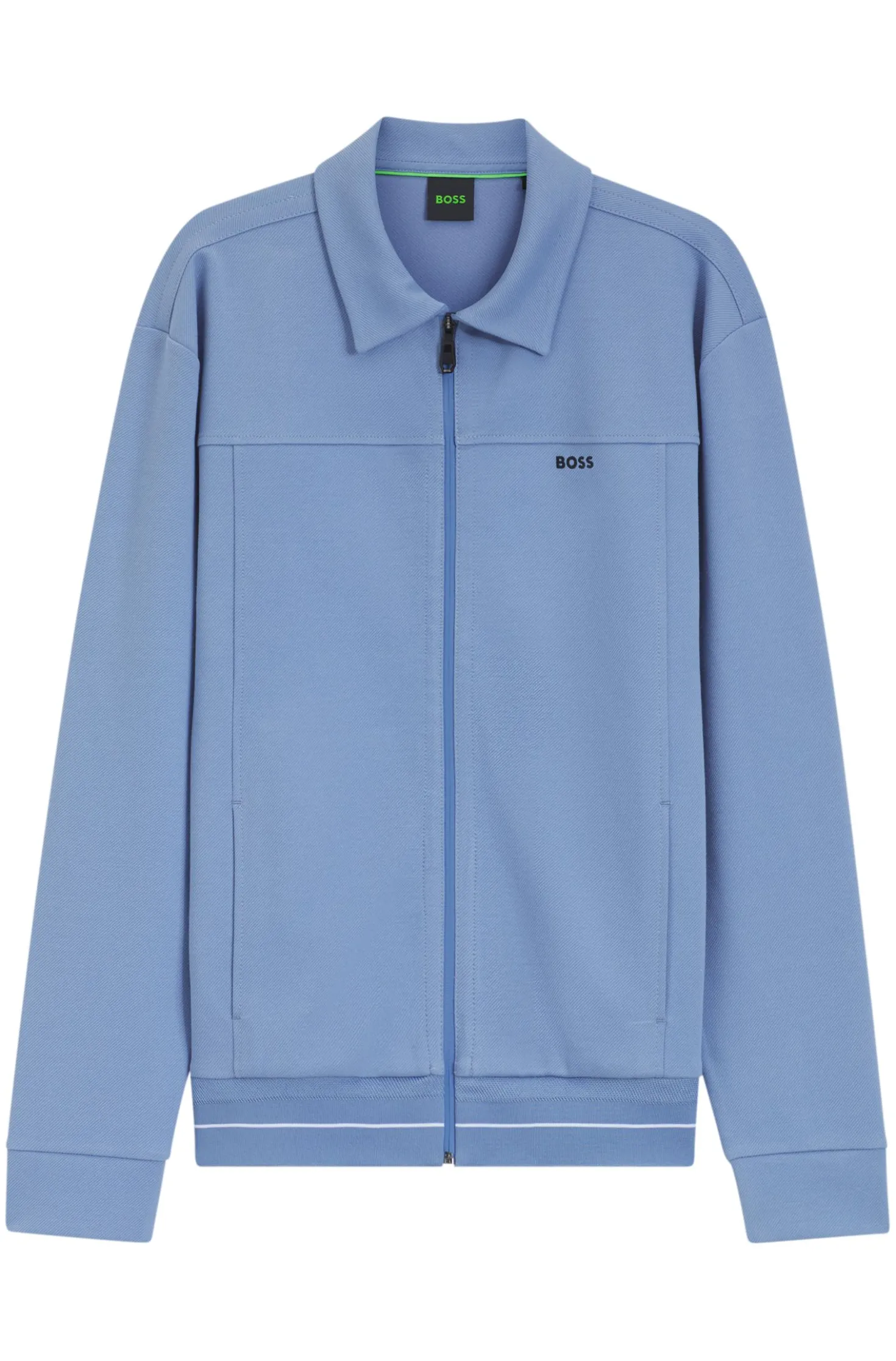 Sweatshirt aus Baumwoll-Mix mit Logo-Stickerei