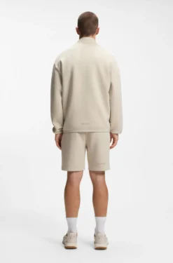 Sweatshirt aus Baumwoll-Mix mit reflektierender Grafik