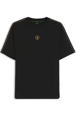 The Open T-Shirt aus Baumwolle mit grafischem Golf-Motiv