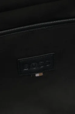 Tote Bag aus genarbtem Leder mit Double-B-Monogramm