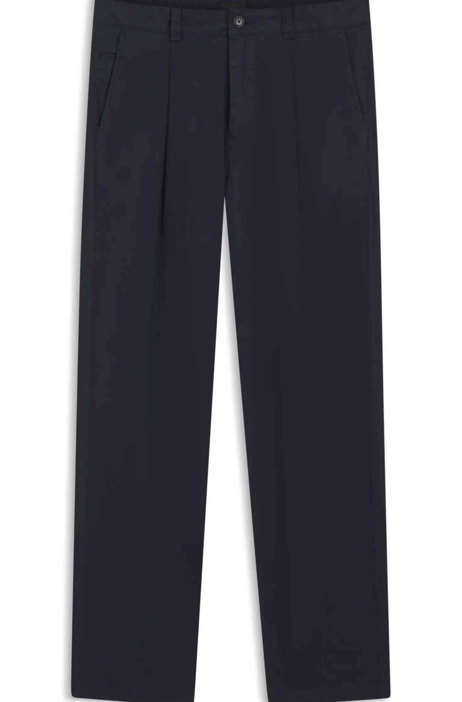Traveller Hose aus elastischer Baumwoll-Popeline
