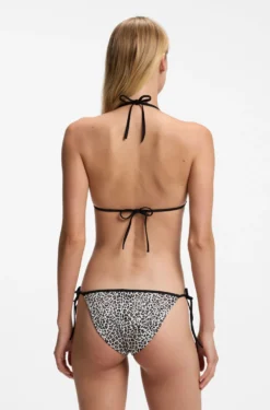 Triangel-Bikinitop mit Stack-Logos