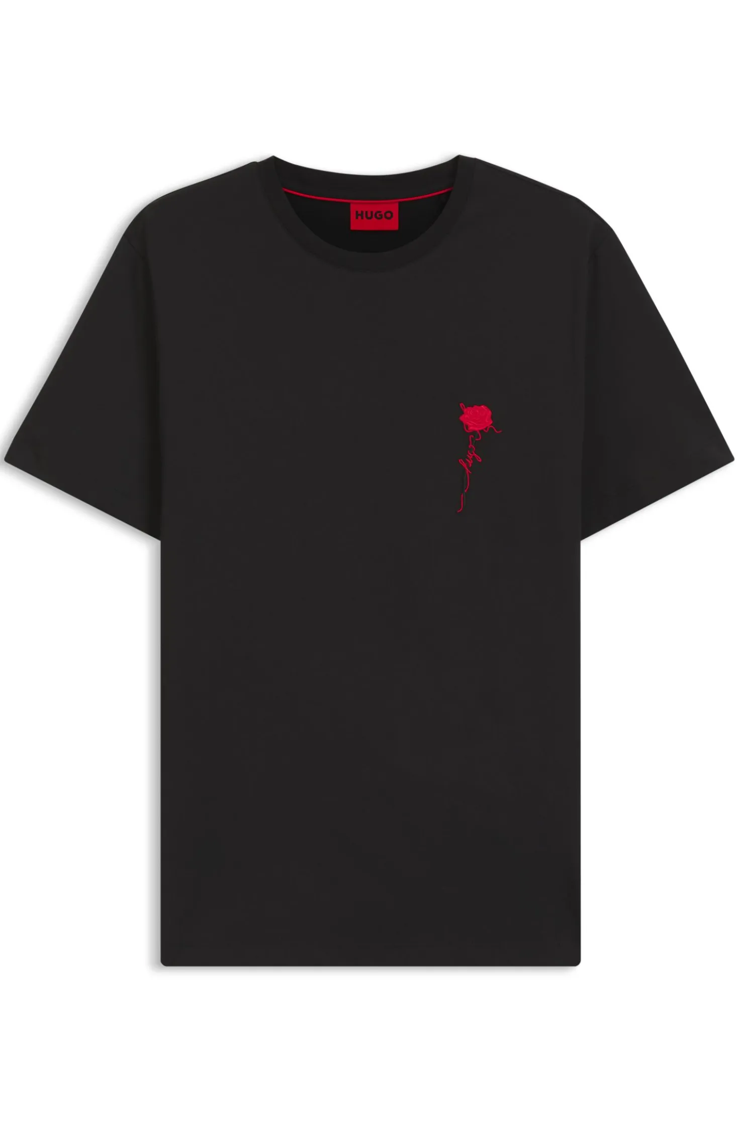 T-Shirt aus Baumwolle mit Logo-Artwork