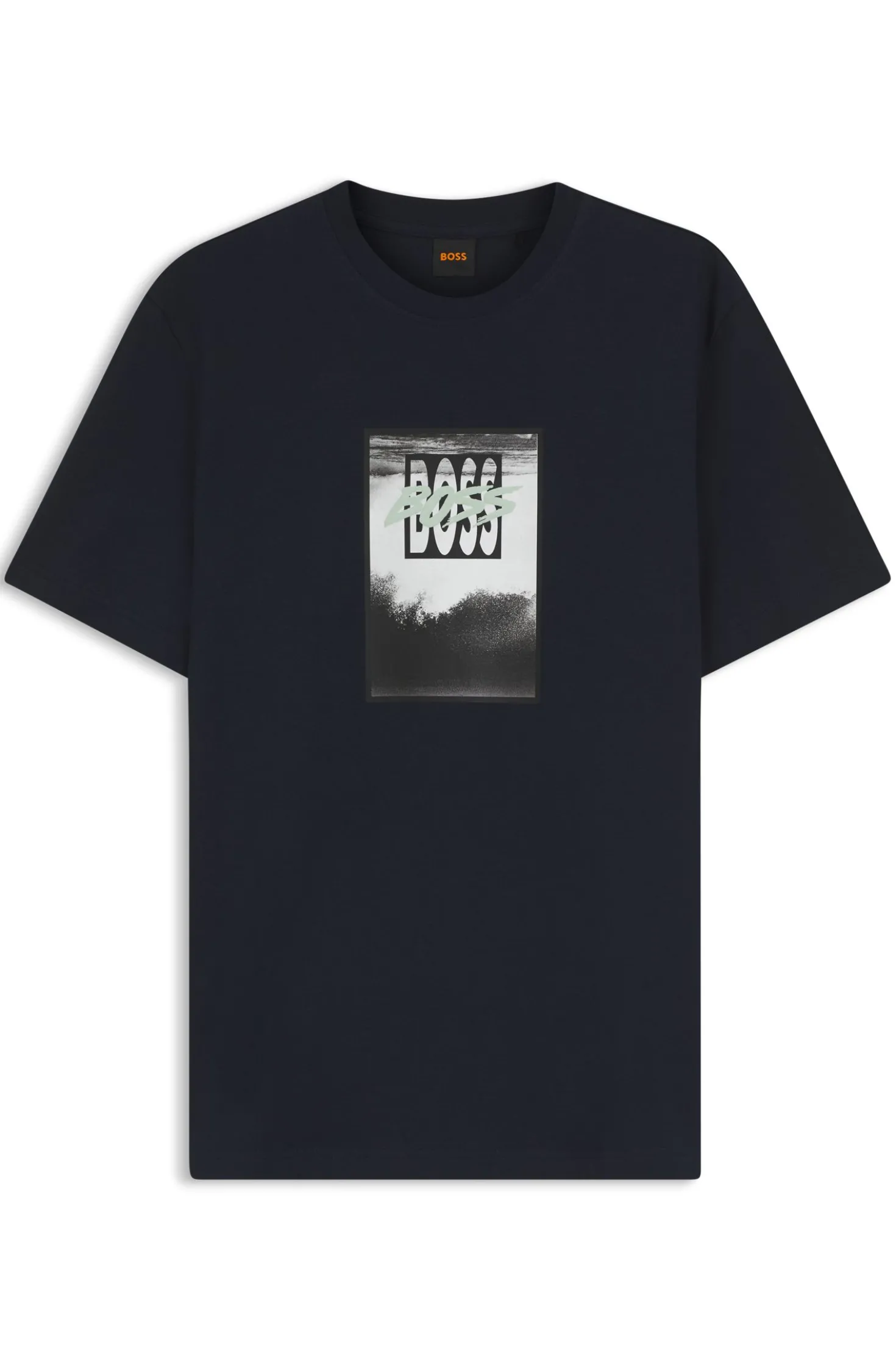 T-Shirt aus Baumwoll-Jersey mit Artwork-Print