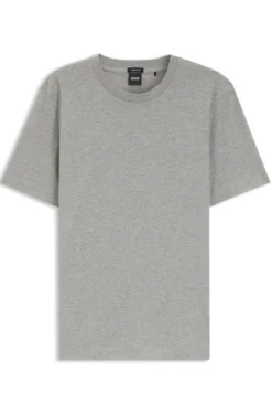 T-Shirt aus Baumwoll-Jersey mit Logo-Detail
