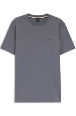 T-Shirt aus Baumwoll-Jersey mit Logo-Detail