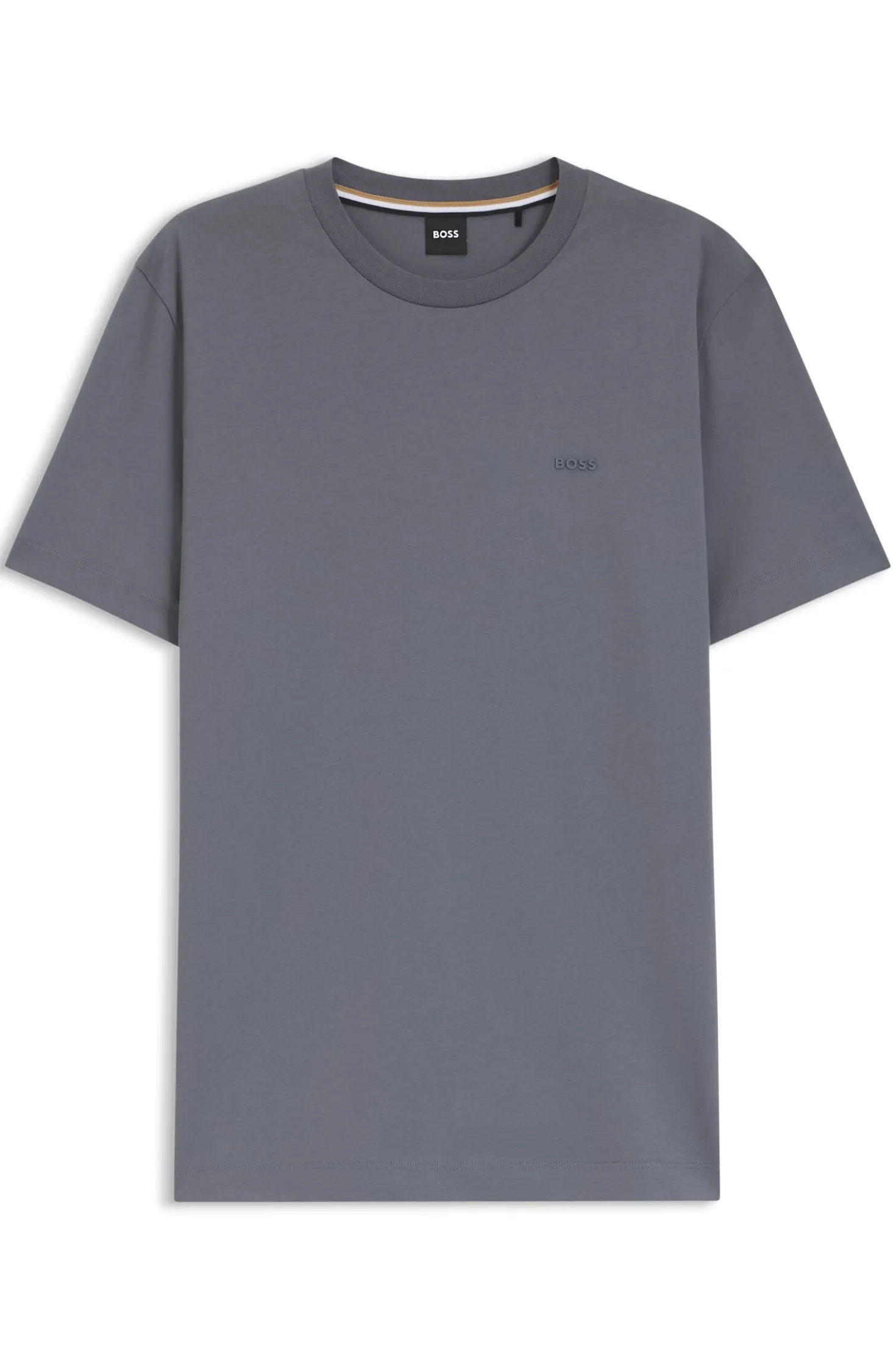 T-Shirt aus Baumwoll-Jersey mit Logo-Detail