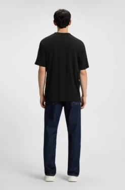 T-Shirt aus Baumwoll-Jersey mit Logo-Print