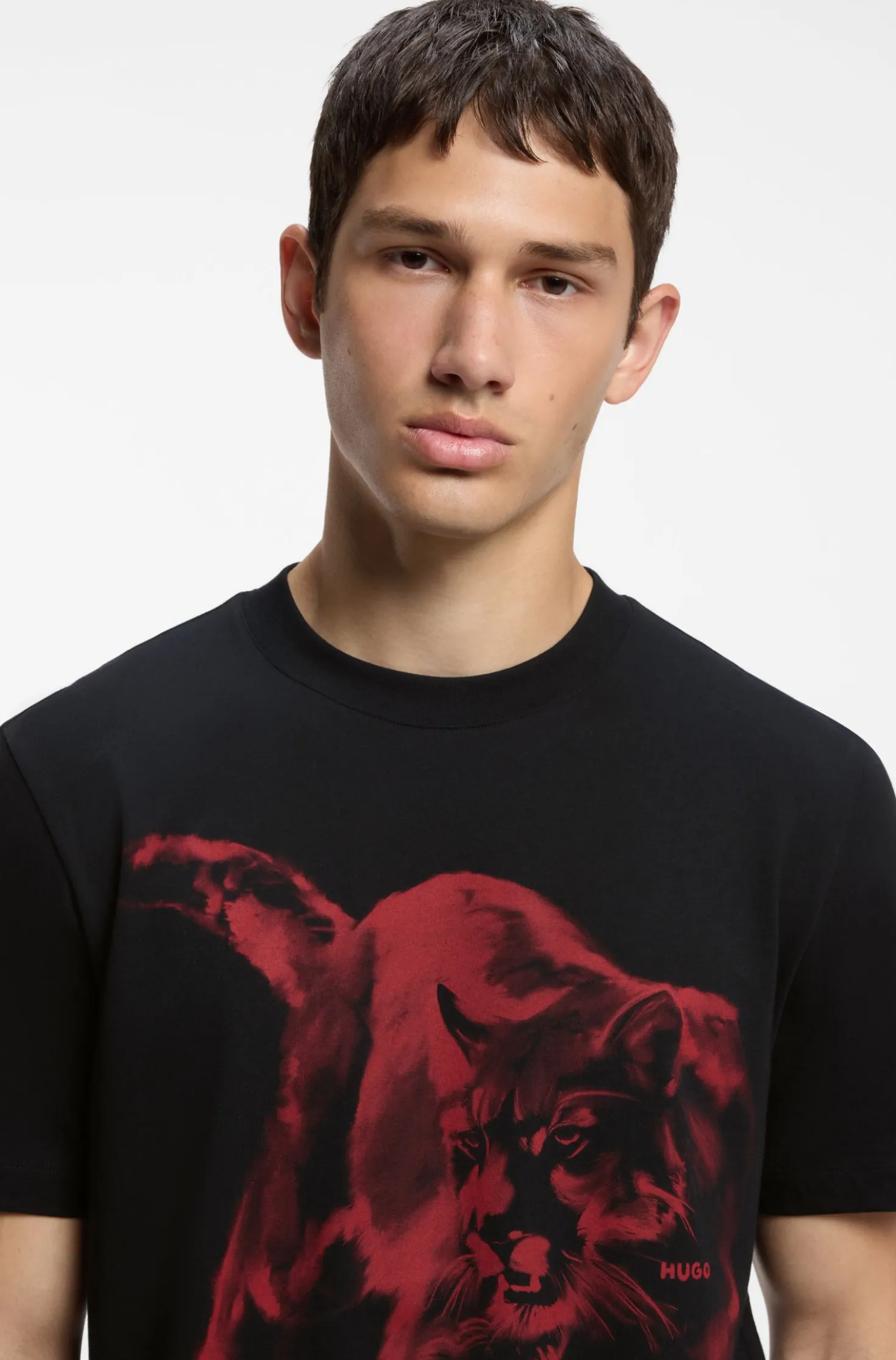 T-Shirt aus Baumwoll-Jersey mit Grafik-Print