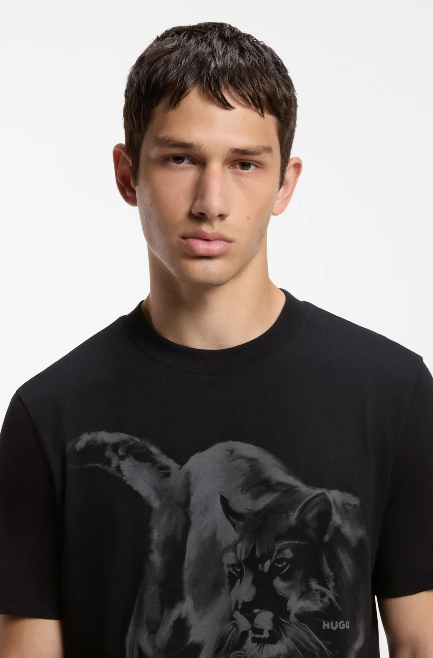 T-Shirt aus Baumwoll-Jersey mit Grafik-Print