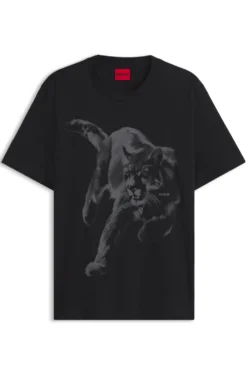 T-Shirt aus Baumwoll-Jersey mit Grafik-Print