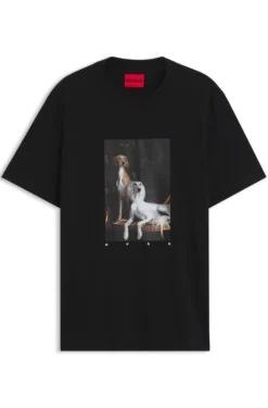 T-Shirt aus Baumwoll-Jersey mit Grafik-Print