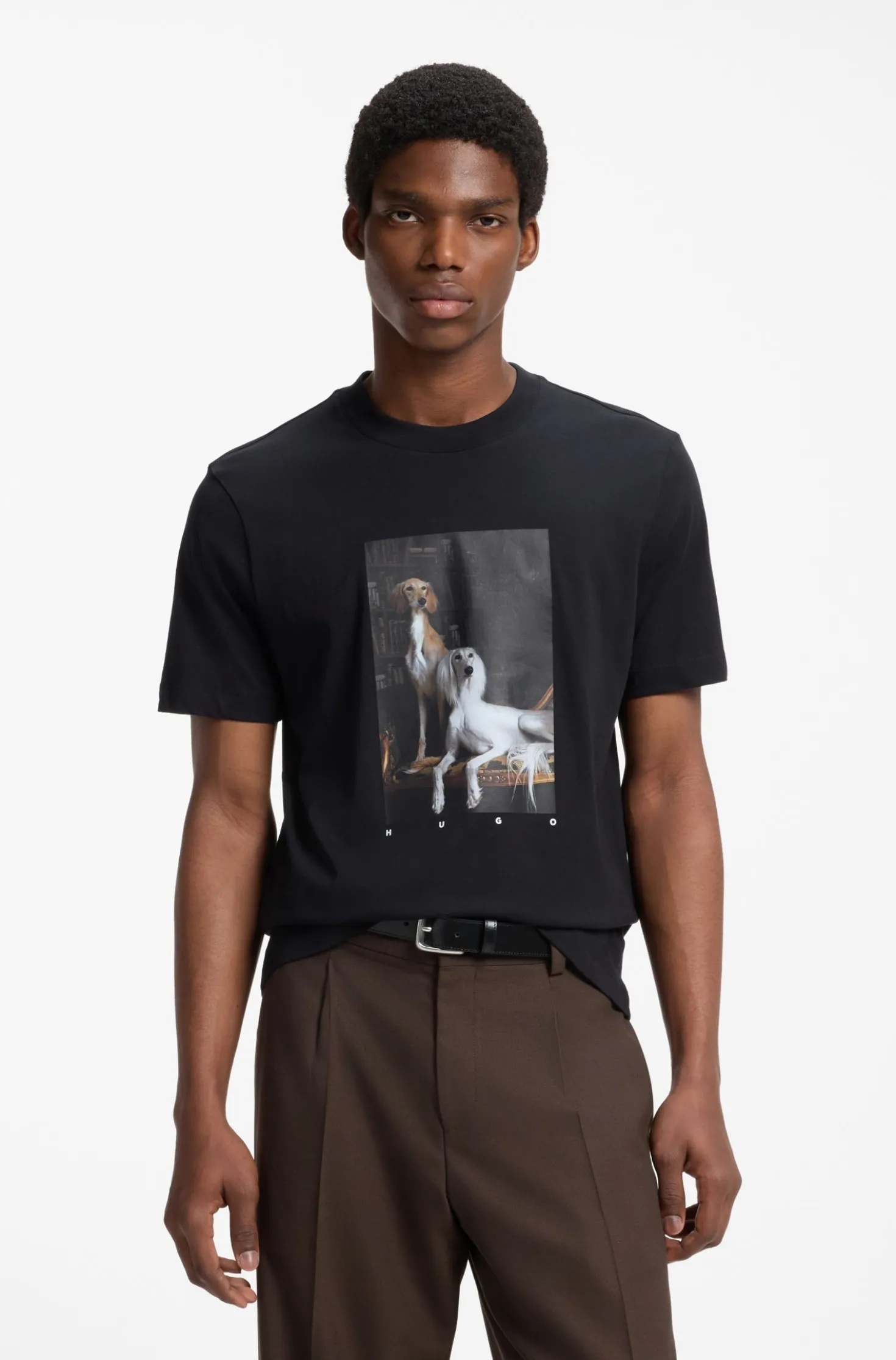 T-Shirt aus Baumwoll-Jersey mit Grafik-Print