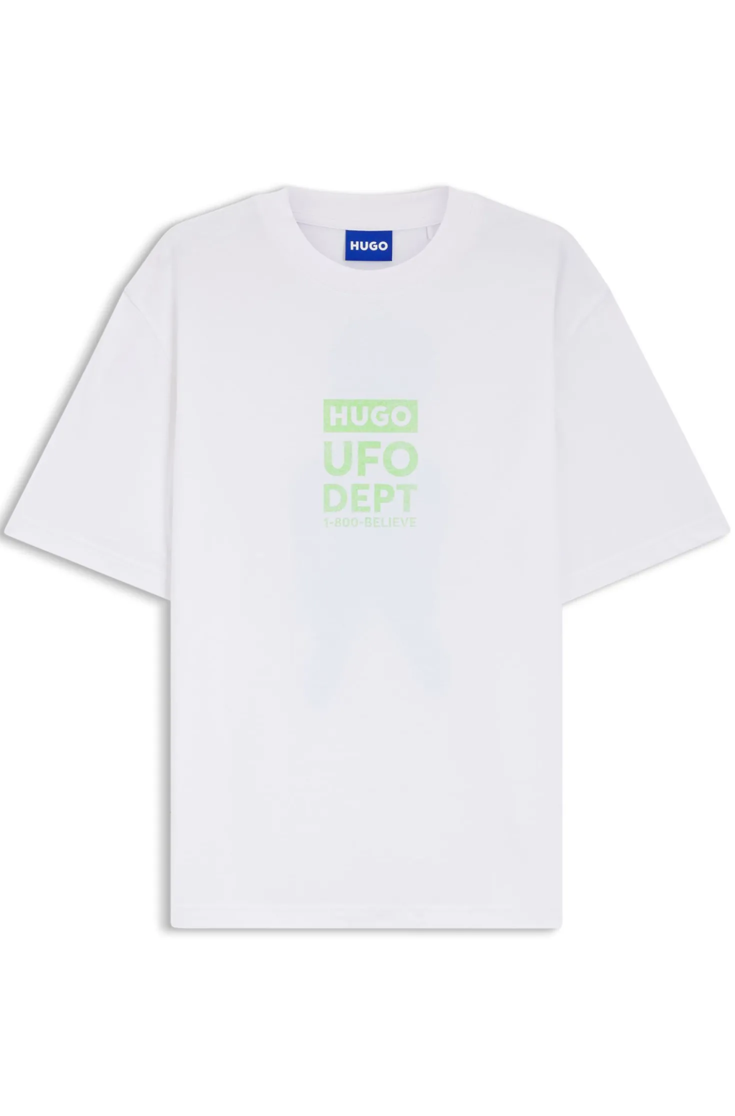 T-Shirt aus Baumwoll-Jersey mit Artwork-Print