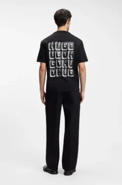 T-Shirt aus Baumwoll-Jersey mit Logo