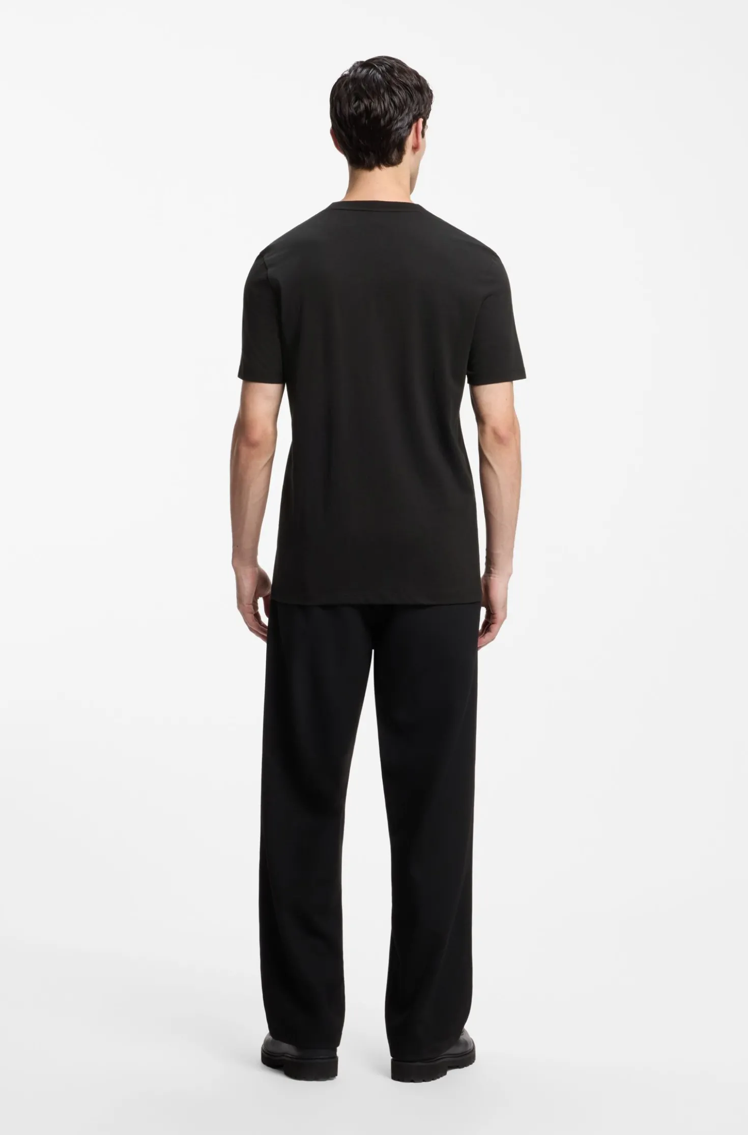 T-Shirt aus Baumwoll-Jersey mit Logo-Print