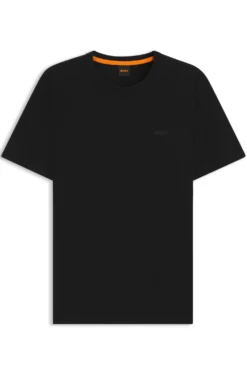 T-Shirt aus Baumwoll-Jersey mit Logo-Detail