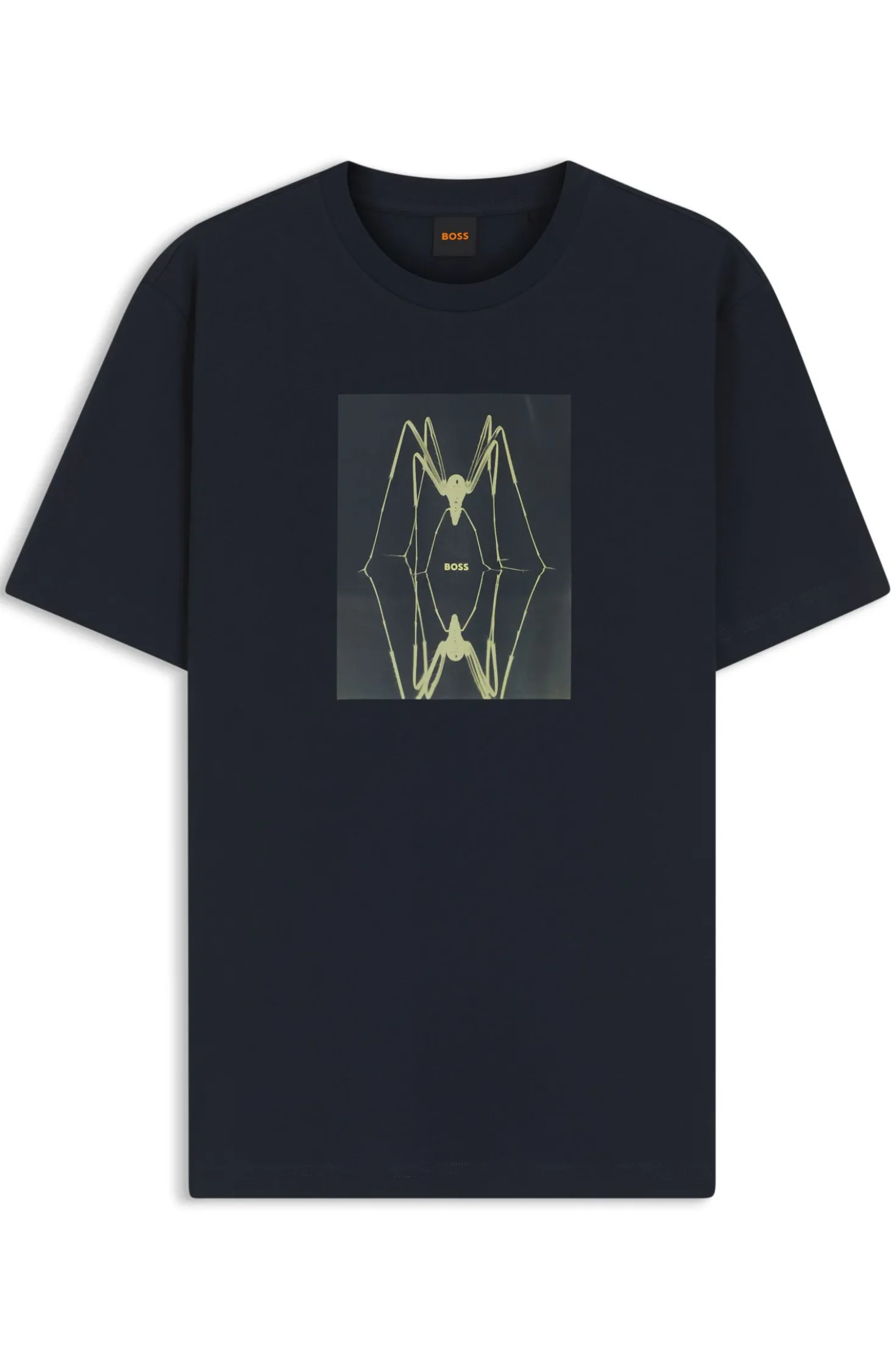 T-Shirt aus Baumwoll-Jersey mit Artwork-Print